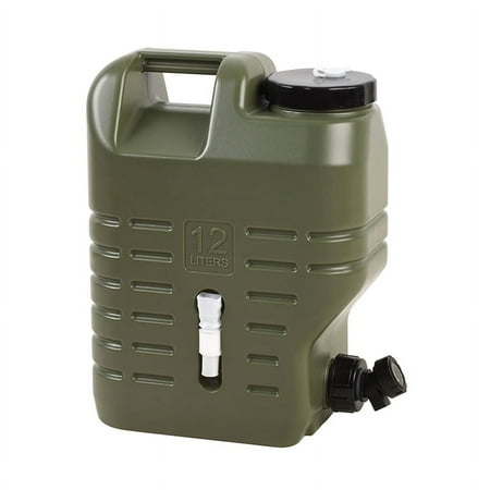 Camping Water Container with Spigot for Hiking Picnic BBQ 12L