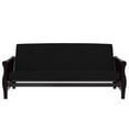 thumbnail image 2 of DHP Cora 6 Inch Quilted Thermobonded High Density Polyester Fill Futon Mattress, Full Size, 2 of 9