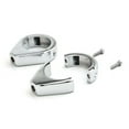 thumbnail image 1 of Krator Kit de Pince de Fourche de Relocalisation de Clignotants Chromés Compatible avec Yamaha V-Star V Star XVS 1100 Custom, 1 of 5