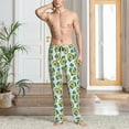 thumbnail image 2 of Mens Pajama Pants, Avocado Sleeping Soft Sleep & Lounge Pants for Men, Cuteness Casual PJ Bottoms Pants with Pockets, 2 of 7