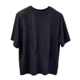 thumbnail image 2 of VgaVtl Mens T Shirts Casual Elbow-Length Summer Loose Solid Color Holiday Everyday Mens Clothes Minimalist, 2 of 5
