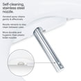 thumbnail image 6 of Brondell Swash SE400 Bidet Seat with Sidearm, Dryer and Stainless Steel Nozzle, Round White, 6 of 7