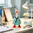 thumbnail image 3 of RUINIXCW 7 Inch Nurse Desk Goose Outfits Desktop Duck Outfit Decor Mini Porch Goose Outfit for Desk Goose Figurine Desk Goose Felt Clothes and Accessories Set (No Goose), 3 of 8