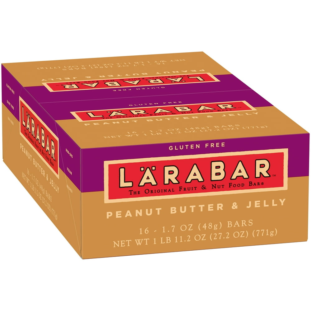 Larabar The Original Gluten Free Fruit & Nut Bars, Peanut Butter
