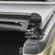 Auto Drive Soft Roll up Truck Bed Tonneau Cover Fits 09-18 Dodge Ram 1500 6.5Ft Bed