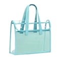 thumbnail image 2 of Clear Bag for Stadium Events, Waterproof Large Capacity File Bag, See Through Bag for Concerts,Travel and Festivals, Smooth Zipper and Handles for Women Purse, 2 of 5