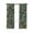 Multicolor, variant on Abstract Art Blackout Curtains 45 Inches Long for Bedroom, Geometric Modern Art Orange Teal Thermal Insulated Room Darkening Black Out Window Curtain Panels Grommet Drapes for Living Room