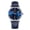 Blue, variant on Mechanical Automatic Watch for Men Self Winding Classic Wristwatches with Leather Strap Waterproof 10ATM Sapphire Glass Scratch Resistant Super Luminous