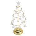 thumbnail image 2 of Lámpara De Mesa De árbol De Navidad, Luz De Mesa De Cristal De árbol De Navidad De Oro Cálido, 2 of 5