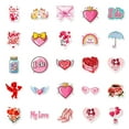 thumbnail image 2 of 50 Pcs Love Stickers For Scrapbooking Supplies, Vinyl Waterproof Stickers For Water Bottles Laptop Phones And Journals, Valentines Themed Stickers With Assorted Designs Like, 2 of 7
