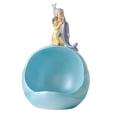thumbnail image 3 of Cuenco de almacenamiento de resina con forma de estatua, contenedor para artículos diversos, caja de almacenamiento, soporte creativo Verde, 3 of 7