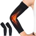 thumbnail image 1 of Arm Compression Sleeve for Men, Women - 20-30mmHg Medical Graduated with UV Protection - For Tendonitis, Arthritis, 1 of 8