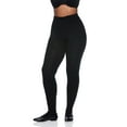 thumbnail image 3 of Women's Berkshire 4795 Easy On Thermal Plush Lined Tights (Black S), 3 of 5