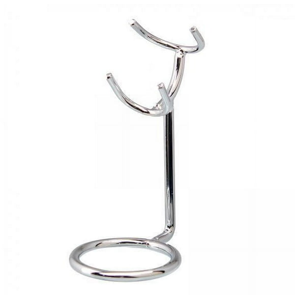 2 Soportes Para Brochas De Afeitar, Estables Y Prácticos, Colgador Para Brochas De Afeitar Para Salón, Hogar, Argent