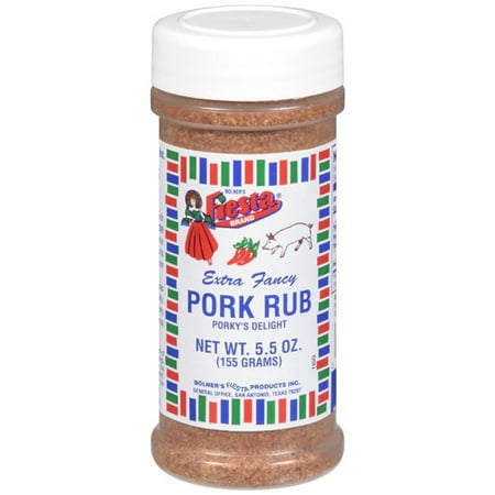 Bolner's Fiesta Brand Porky's Delight Pork Rub, 5.5 (Best Dry Rub For Pork Loin)