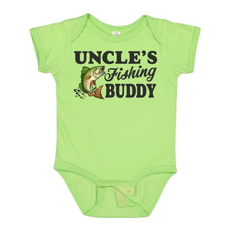 

Inktastic Uncle s Fishing Buddy Gift Baby Boy Bodysuit
