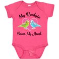 thumbnail image 3 of Inktastic Budgie Parakeet Budgerigar Pet Girls Baby Bodysuit, 3 of 5