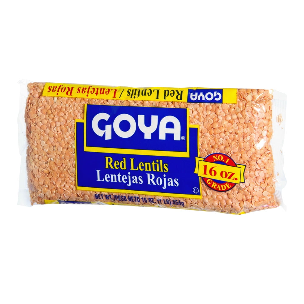 Goya Red Lentils 160 Oz - Walmartcom