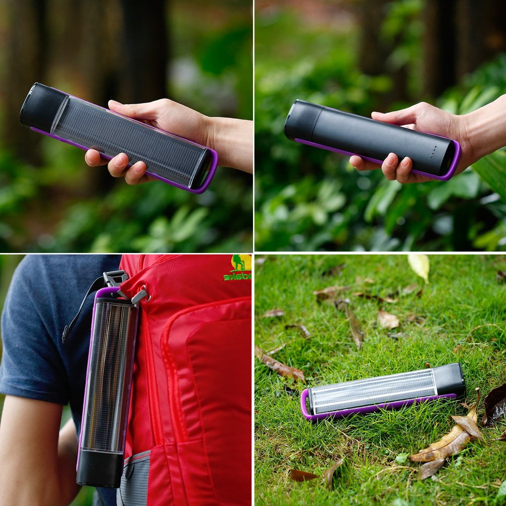 4 Colors Adjustable Brightness Solar Power Flashlight Torch Emergency Light For Outdoor... by 2038710