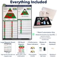 thumbnail image 6 of PMXBOARD Quality KPI Board Set, Defect Tracking & FPY Board, Magnetic Dry Erase Daily & Monthly Performance Board, 33 x 26 in with 180 Magnets, 2 Status Indicators, 6 of 9