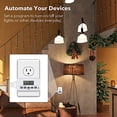 thumbnail image 3 of BN-LINK Digital Timer Outlet Indoor,24 Hour Light Timer Easy Programmable,Mini 2 Prong Plug in Timers for Electrical Outlets,Lamps,Fans,2 On/Off Programs,2 Pack,15A/1875W, 3 of 6