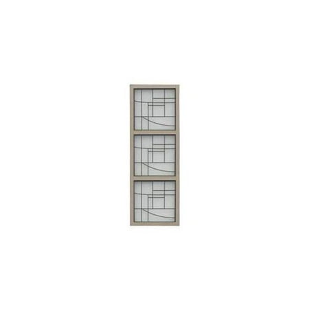 Yardistry YP11016 Three High Faux Glass Panel