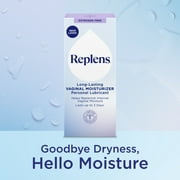 Replens Long-Lasting Vaginal Moisturizer, Relieves Vaginal Dryness, 8 Pre-Filled Applicators