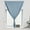 Blue, variant on Ohmyroo No Drill Blackout Curtain 47x78 Inch, Removable Stick-on Privacy Blind for Bedroom and Living Room, Multicolor