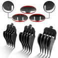thumbnail image 2 of Professional Hair Clipper Combs Guides, Hair Clipper Guards 1 & 1/4" 1 & 1/2" 2", Mega NO.16 NO.12 NO.10 fits for Most Wahl Clippers(Black), 2 of 16