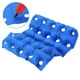 thumbnail image 3 of Aukson Cojín de Asiento Inflable, Cojín de Asiento portátil Azul, Alfombra de cojín de Silla para decúbito antiescaras Ecomeon no, 3 of 6