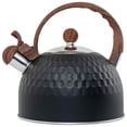 thumbnail image 2 of Tetera silbante Hervidor de agua de Gas de inducción eléctrica de 2,5 l para estufa K Negro Fanmusic Tetera silbante, 2 of 7