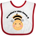 thumbnail image 3 of Inktastic Grandma's Little Honey Bee Boys or Girls Baby Bib, 3 of 4