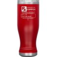 thumbnail image 1 of Prescription Coffee Rx Tumblers 20oz BOHO Insulated Tumbler/Red, 1 of 1