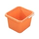 thumbnail image 3 of Lavabo para pies, cubos para pies, pedicura de 23,5 cm de profundidad con asa, SPA para pies para el hogar, bañera portátil gruesa para baño de pies, Naranja Fernando Tina de remojo de pies, 3 of 8