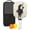 White-1, variant on Pickleball Paddles Set Of 1, Fiberglass Surface, West & Cowboy Print, 1 Paddle, 2 Balls & Bag