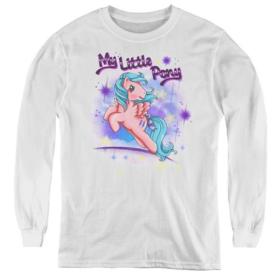 My Little Pony Retro Firefly Youth Long Sleeve T-Shirt White
