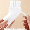 thumbnail image 3 of Multi-Functional Wet & Dry Cleaning Brush | Connects to Water Bottle | Flat Head for Crevices & Corners | Kitchen & Bathroom Cleaning Tool | 1-Pack, 3 of 5