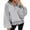 Blue, variant on Vedolay Women's Hoodies Pullover Women Printed Round Neck Long Sleeve Sweatshirt Blue,L