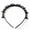 A1, variant on Black Double Bangs Clip Headband with 8 Small Clips, Women Double Layer Hairpin Headband, Women's Fashion Headbands