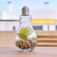 thumbnail image 4 of 20Pcs 100 ML Plastic Light Bulb Jars, Light Bulb Candy Containers Clear Candy Jars Fillable Lightbulb Ornaments for Christmas Crafts Party Favors (Silver,100 ml), 4 of 7