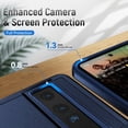 thumbnail image 3 of Entronix Funda Resistente Diseñada para Pixel 7 Pro, Cubierta Protectora a Prueba de Golpes de Triple Capa, Azul, 3 of 5