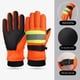 thumbnail image 3 of Winter Work Gloves Men Thermal Waterproof Cold Weather Gloves for Outdoor Working Heavy Duty Insulated Reflective Safety Gloves Windproof Anti-Slip Warm Gloves for Construction Driving Snow Removal, 3 of 5