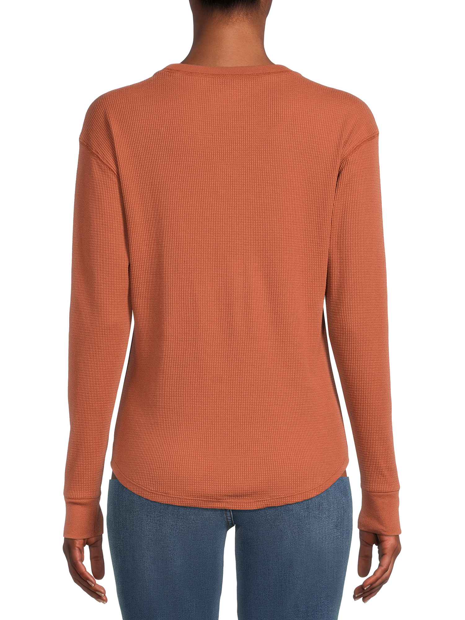 Time and Tru Women's Thermal Top with Long Sleeves - image 4 of 5