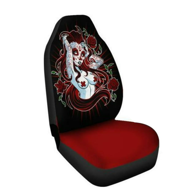 Car Front Seat Cover Printed Fashion Auto Seat Cover Universal Car Front Seat Cover Car Interior Accessories For Car Truck Van