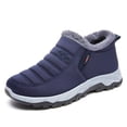 thumbnail image 5 of Botas acolchadas De algodón a la moda, botas De nieve para parejas De piel cálida para invierno, botines Unisex, calzado De invierno para Hombre, Zapatos De Hombre, 5 of 5
