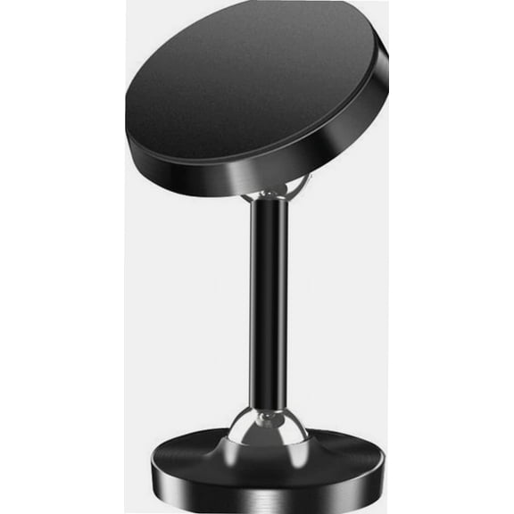 Dual Magnetic Phone Mount Holder, Universal Hands-Free Phone Holder for Gym with 360 Degree Angle Adjustable, Strong Magnet Compact Size for Recording and Videos While Working Out, 55mm Black