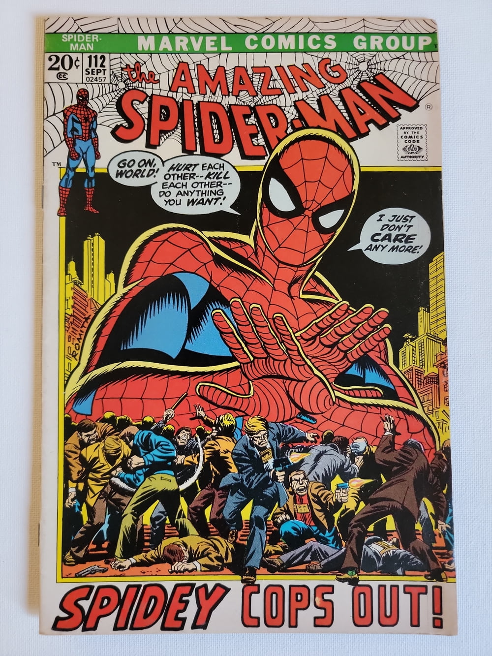 Cover of The Amazing Spider-Man #112