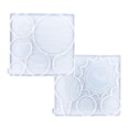 thumbnail image 3 of 2 piezas resina para posavasos, almacenamiento de posavasos de silicona, de fundición para arte artesanal,, 3 of 9
