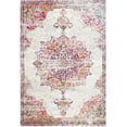 thumbnail image 2 of nuLOOM RZBD36B-606R Médaillon de Fleurs Sauvages Roses Ensoleillés 6', 2 of 2