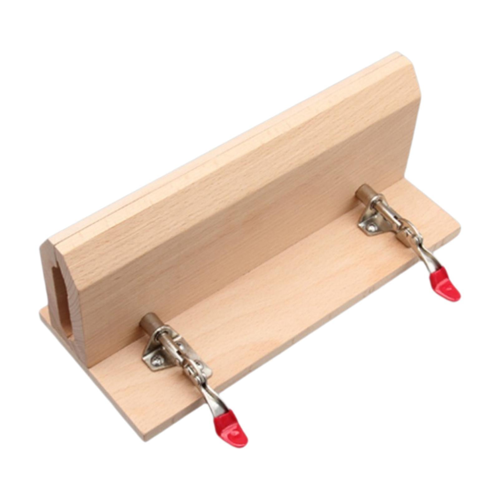 amagogo Wood Leathercraft Clamp Adjustable Retaining Clip for Suturing Carving Belts